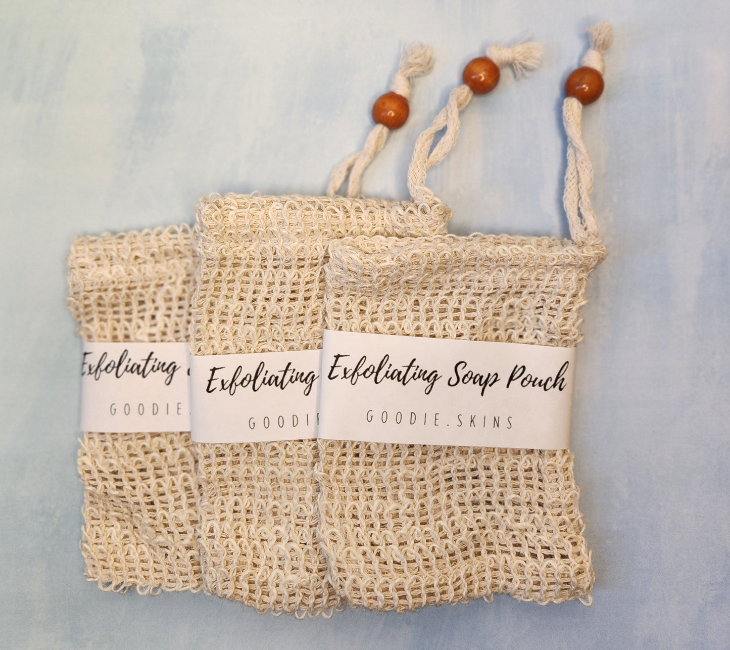 Bathroom Accessories: Sisal Exfoliating Soap Pouch