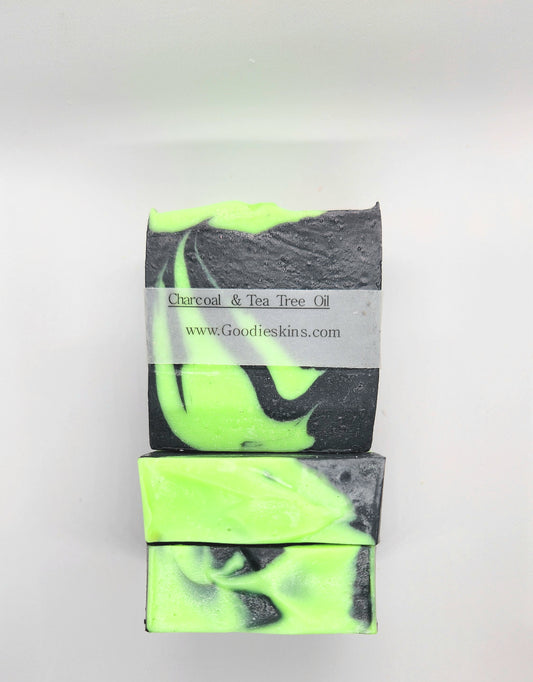 Artisan Soap Bar: Charcoal And Tea Tree Oil