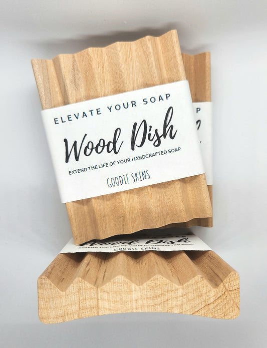 Bathroom Accessories: Elevate wood dish